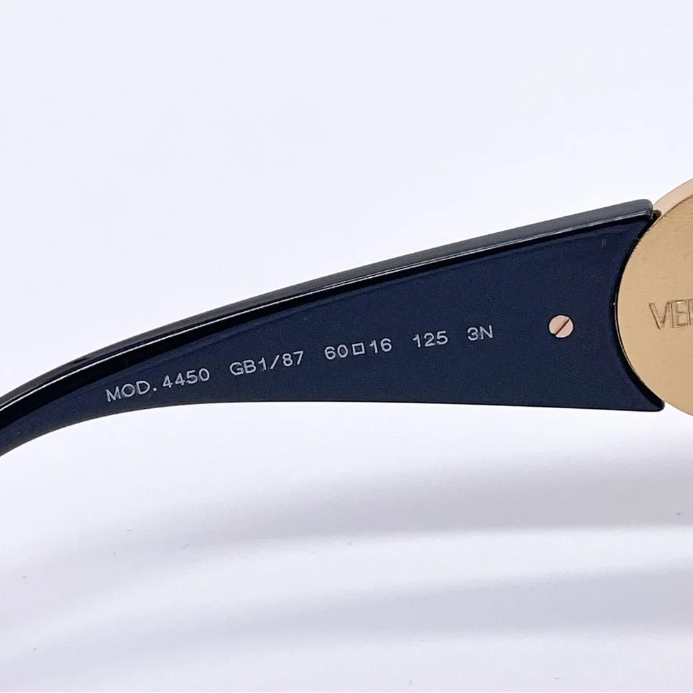 NEW VERSACE EMRATA SUNGLASSES VE4450 GB1/87 NEW SUNGLASSES MOD 4450 BLACK